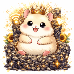 Fluffy Djungarian Hamster: Viral Vibes 2
