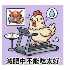讓雞喵一下