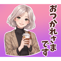 Cute & Soft Polite Stickers