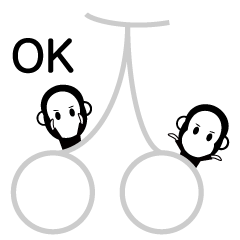 JP monkey with fruits