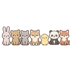 Relaxed Polite Animals