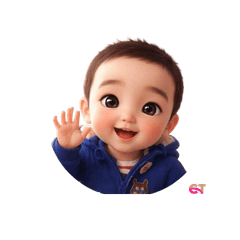 Nursery school child Kousei stamp