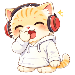 友達に使える♡ゆるにゃん猫スタンプvol4