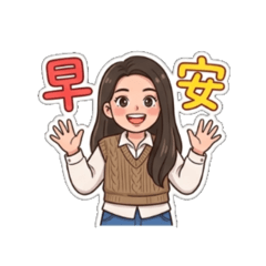 Q版的小女孩