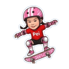 Pei Pei x Skateboard