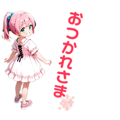 可爱孩子每日问候贴纸2