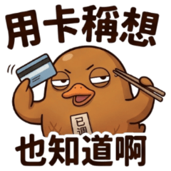 ★醬板鴨傳奇之用卡稱想也知道★