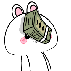 Vanilla Rabbit 15 : Animated Stickers