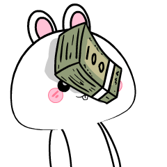 Vanilla Rabbit 15 : Animated Stickers
