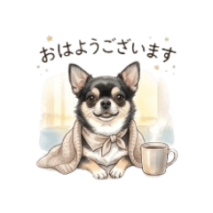 Polite Chihuahua Daily Stickers