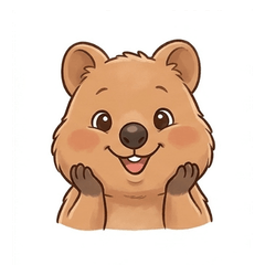 Quokka Smile: Daily Life Stickers