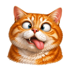 Savage Orange Cat [No Text]