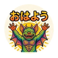 Psychedelic Bat Kaijin
