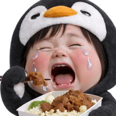 可憐可愛怪表情 企鵝佳佑大貼圖