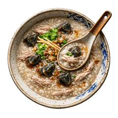 超好吃的皮蛋瘦肉粥