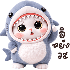 ❤️แมวขาว หัวฉลาม❤️(เว้าอีสาน)