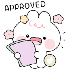 สติกเกอร์ LINE ผลงานของ กระต่าย | LINE STORE