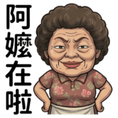 ★金花阿嬤來了★ 阿嬤在啦！