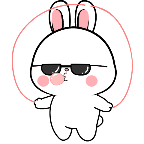 Funny Rabbit 5 : Effect stickers