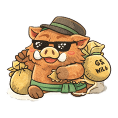 山豬妖崩崩搞笑日常