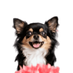 愛撒嬌的吉娃娃（動態貼圖）