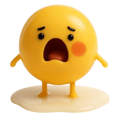 ไข่ดาว กวนๆ (No text)