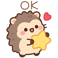 ✧∇✧神奇的小刺猬✧常用開心禮貌篇