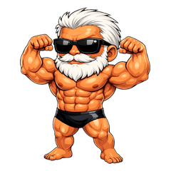 肌肉爷爷的日常贴图