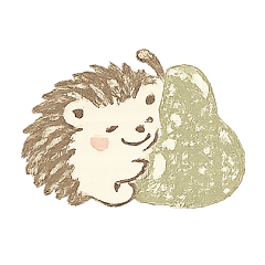 Soft Days with Hedgehog & Pear