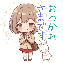 Cute Tired, Soft Gentle Daily Stickers