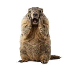 Scaredy Marmot Daily Life