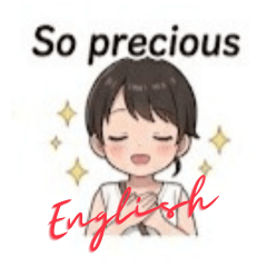 Ai-chan Cute Chill Girl English Words 16