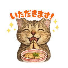 Ramen loving cat00