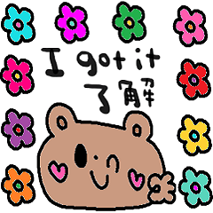 nenerin simple word stickerno105