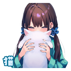 Braids Girl Cat Style Chat