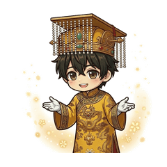 墨謙貼圖-我是皇帝