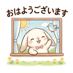 Cute Rabbit: Happy Daily Life