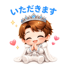 Prince wearing a tiara