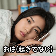 Beautiful but Lazy Girl Stickers