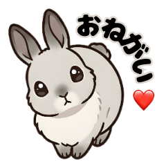 A Rabbit Lover's Stamp