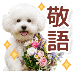 Lovely Realistic White Dog for Daily Use