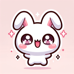 Mochi Bunny Feelings Stickers