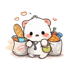 Soft Kawaii Animal Stickers