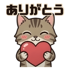 Cute cat sticker2525
