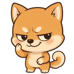 Shiba so annoying (No text)