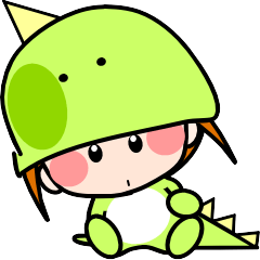 優しい女子と共に【+恐竜の着ぐるみ】