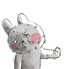 哈囉兔兔（何意味？）