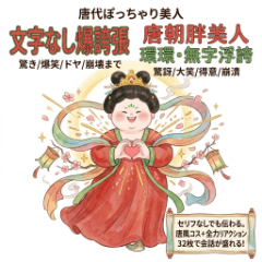 唐朝胖美人-環環｜無字浮誇32張