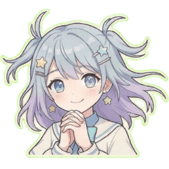 星巡雙音的六月星光表情貼 V