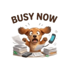 Cute Dachshund Stickers Vol.2 | Work
